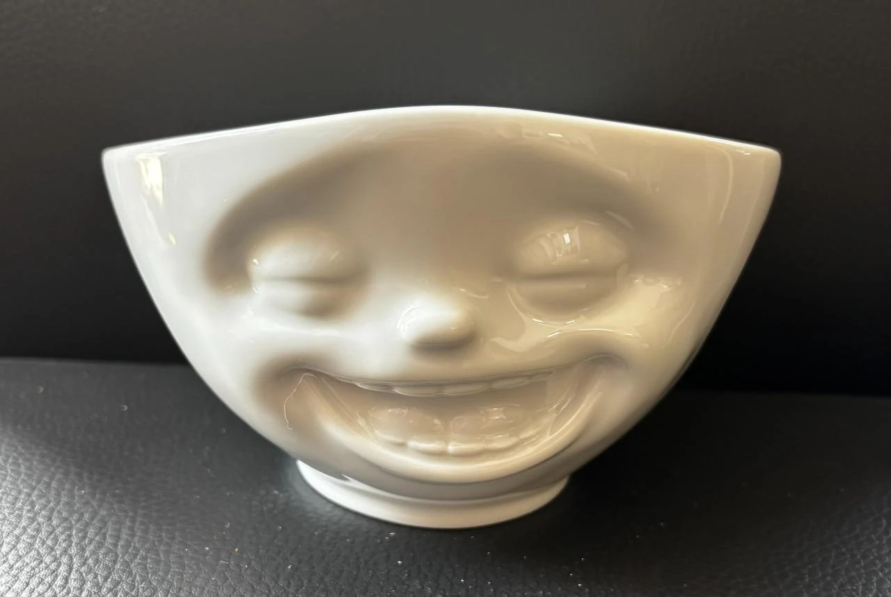 Bol en porcelaine 500 ml de marque Pylones - Emotion Rieur – photo 7